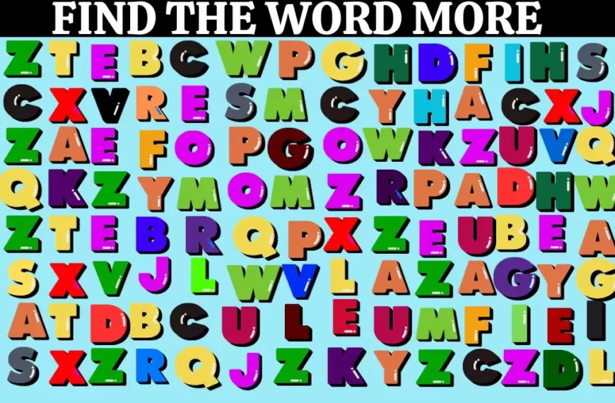 Test cerebrale di osservazione: se hai gli occhi acuti trova la parola più in 8 secondi