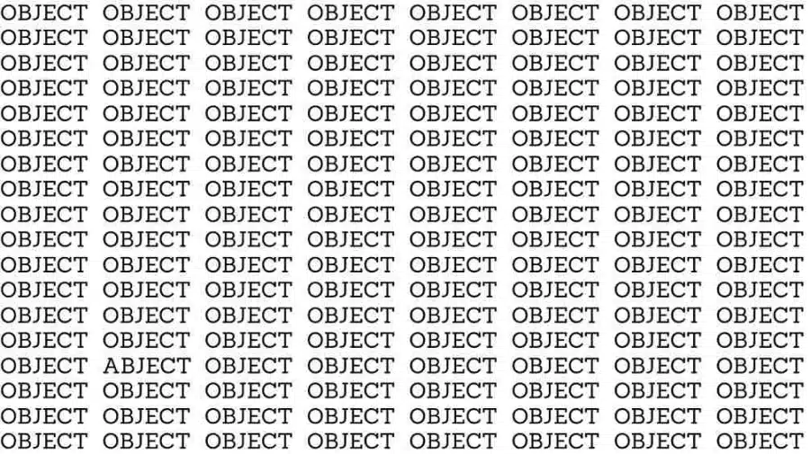 Test di capacità di osservazione: Se avete occhi d'aquila, trovate la parola  Test di capacità di osservazione: Se hai gli occhi dell'aquila, trova la parola