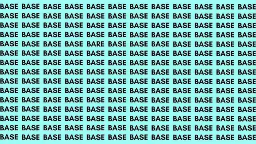 Test di capacità di osservazione: Se hai occhi d'aquila, trova le parole nude nella base entro 12 secondi. Test sull'abilità di osservazione: Se hai occhi d'aquila, trova le parole nude nella base entro 12 secondi.