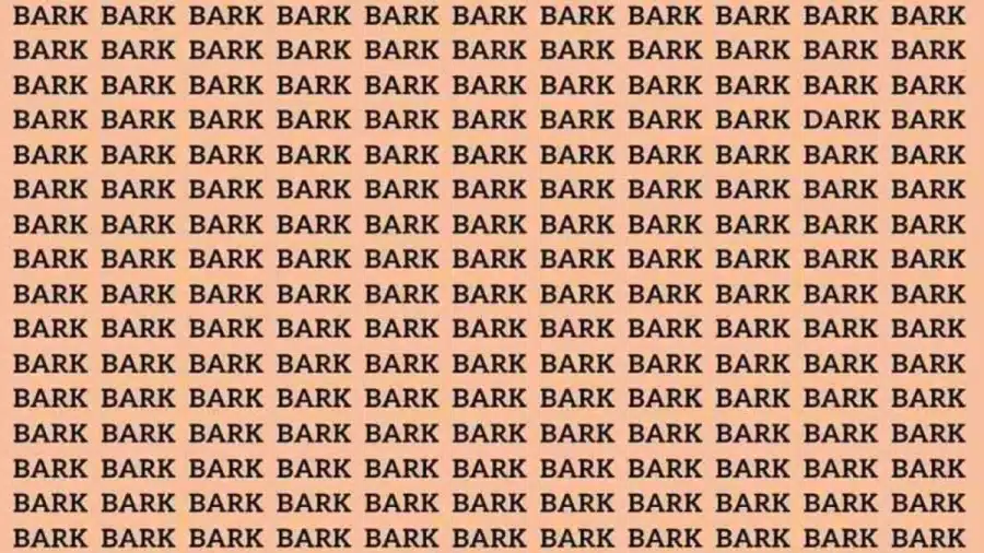 Test di capacità di osservazione: Se avete occhi d'aquila, trovate le parole nascoste nella corteccia entro 10 secondi. Test di capacità di osservazione: Se hai occhi d'aquila, trova le parole nascoste nella corteccia entro 10 secondi.