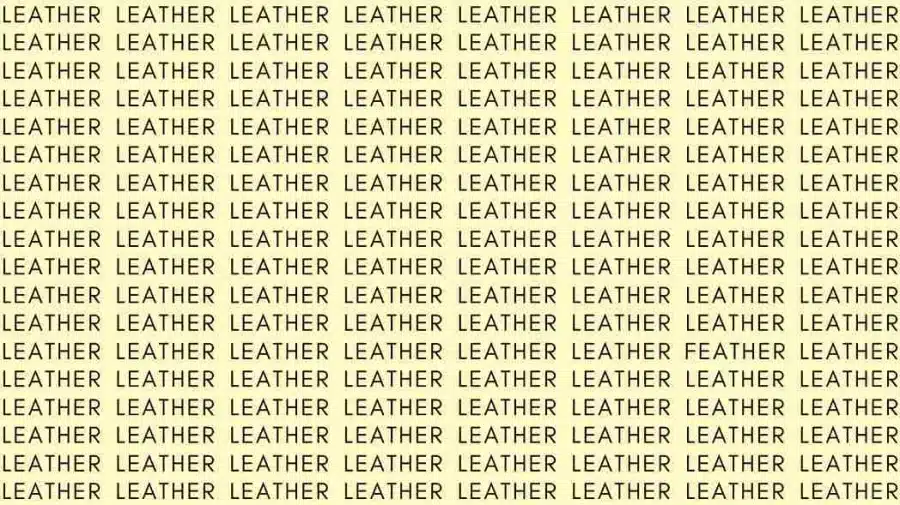 Test di osservazione: Se avete occhi d'aquila, trovate la parola Test di osservazione: Se hai gli occhi dell'aquila, trova la parola