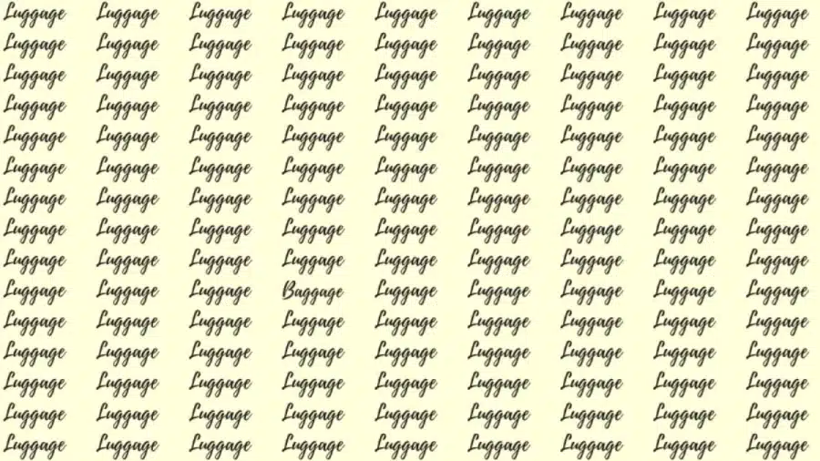 Test di osservazione: se hai occhi d'aquila, trova la parola Test di osservazione: se hai occhi di aquila, trova la parola