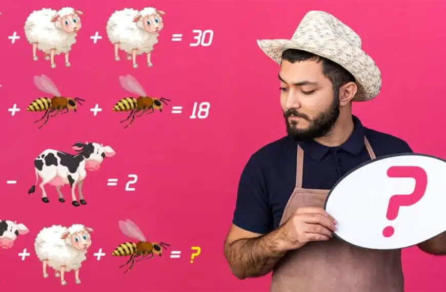 Test del QI: trova il valore di ogni animale per trovare la soluzione a questo test del QI!