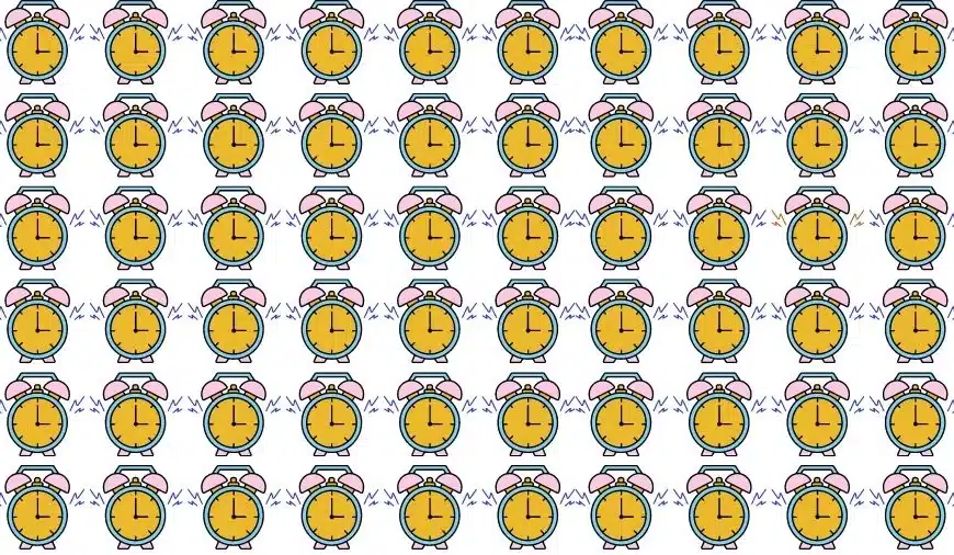 Test visivo dell’illusione ottica: se avete gli occhi dell’aquila, trovate l’orologio strano in 18 secondi.