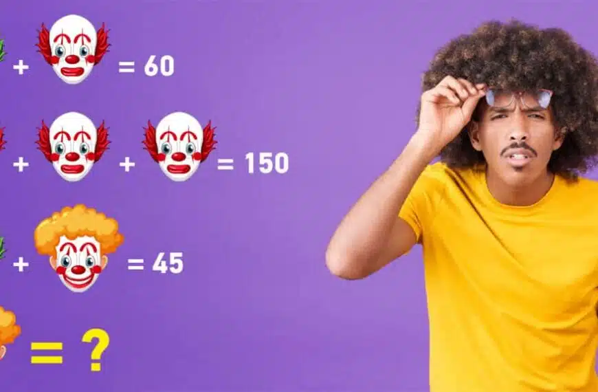 Test di matematica: ogni testa ha un valore preciso. Riesci a trovare il valore di ciascuna di esse in meno di 60 secondi?