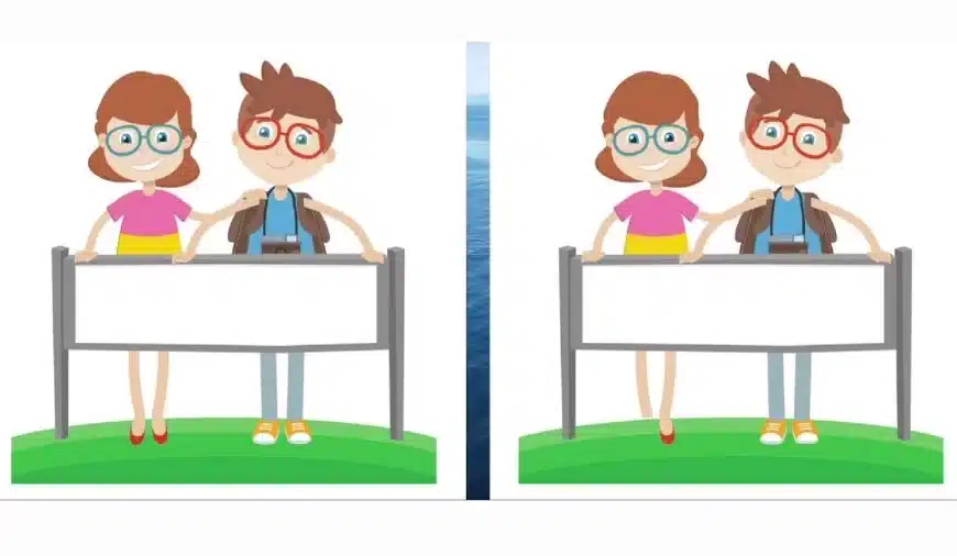 Illusione ottica Trova la differenza: Se hai gli occhi acuti trovi la differenza tra due immagini in 17 secondi?