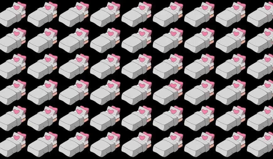Test oculistico sulle illusioni ottiche: Riesci a trovare il letto strano in 20 secondi?