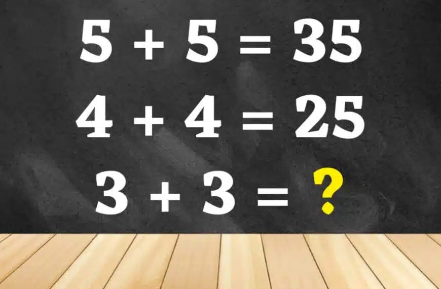 Test del QI: se sei un genio, qual è la soluzione a questo indovinello?
