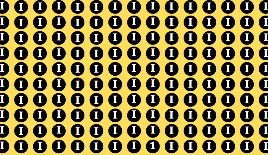 Hai Occhi d’Aquila se riesci a individuare il numero 1 nascosto in 10 secondi.