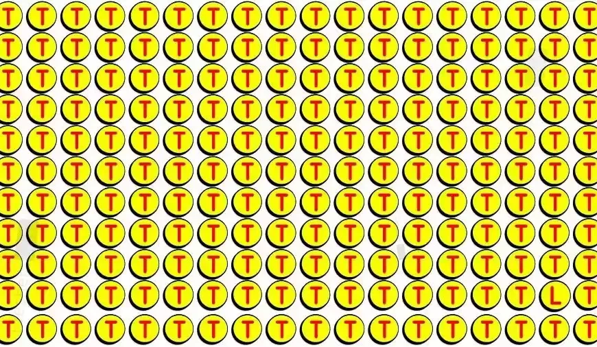 Se hai gli occhi extra-acuti trova la lettera L tra le T in 10 secondi