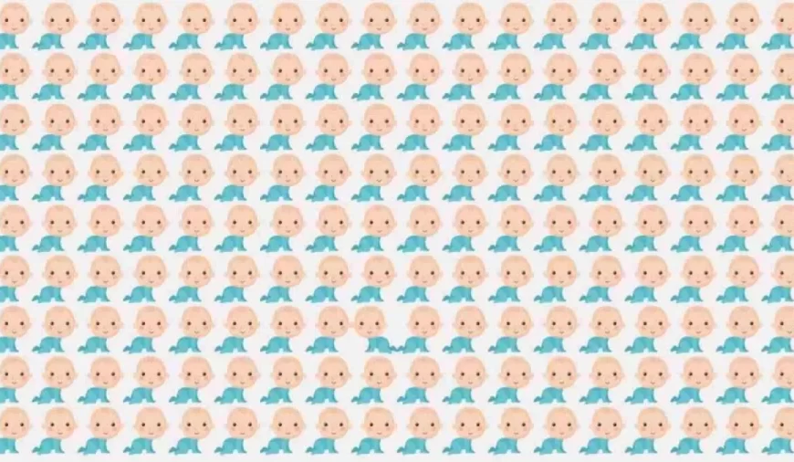 Illusione ottica: Se hai gli occhi dell’aquila, individua il bambino strano in questa immagine.