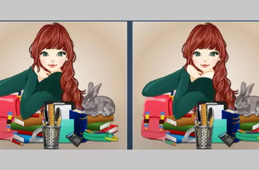 Riesci a individuare le 5 differenze tra le due immagini di ragazza in 20 secondi?