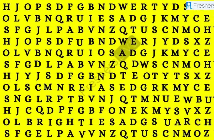 Solo chi ha una visione HD 20/20 può trovare la parola Bright in meno di 7 secondi
