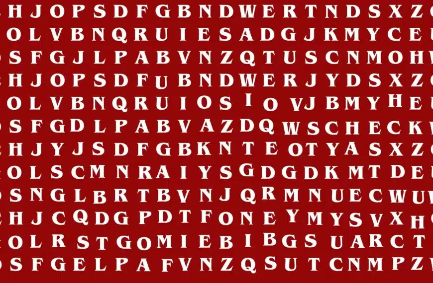 Solo chi ha una visione HD 50/50 può trovare la parola “arrabbiato” in 10 secondi