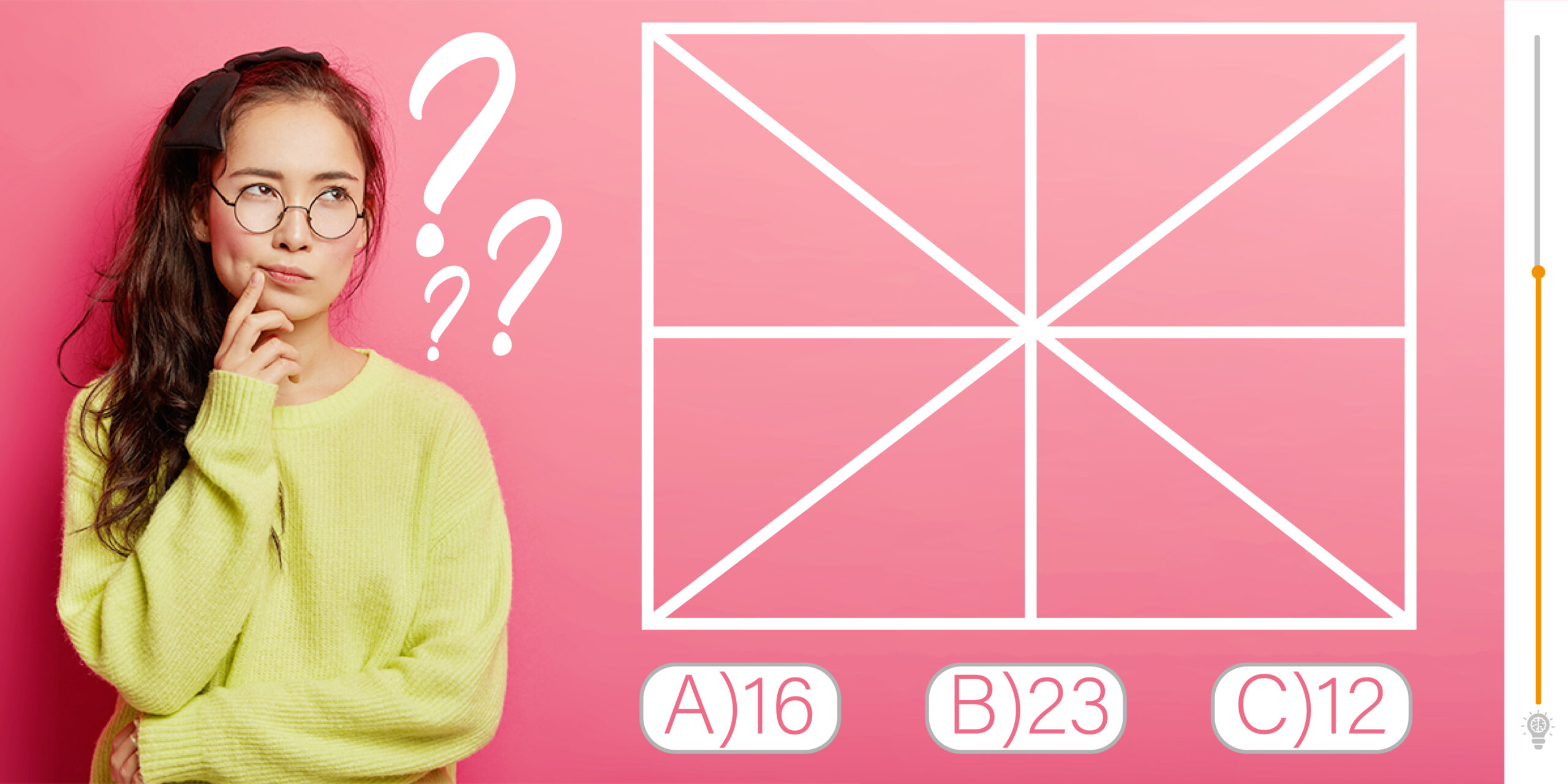 Test del QI: qual è il numero esatto di triangoli che vedi in questa immagine?
