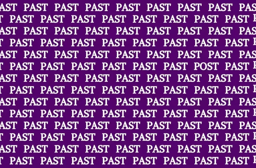 Test di abilità di osservazione: se avete occhi acuti, trovate la parola Post tra le passate in 15 secondi.