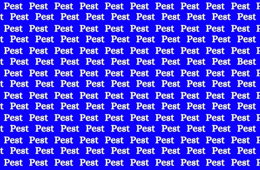 Test di capacità di osservazione: se hai gli occhi dell’aquila trova la parola migliore tra i parassiti in 12 secondi