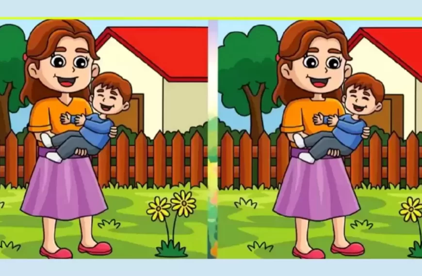 Usa i tuoi occhi di falco e individua 3 differenze nell’immagine della sorella e del fratello in 10 secondi.