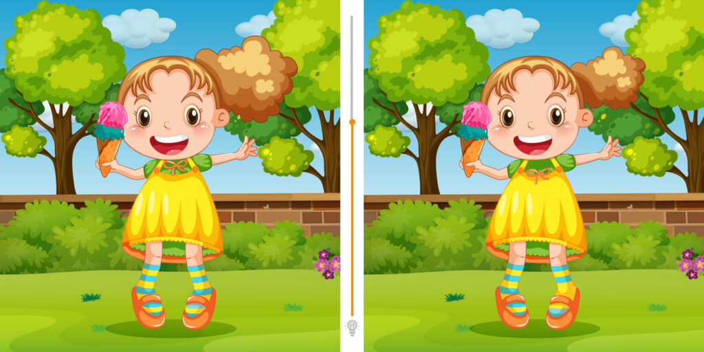 Test visivo: in questa immagine si sono insinuate tre differenze, riuscite a trovarle?