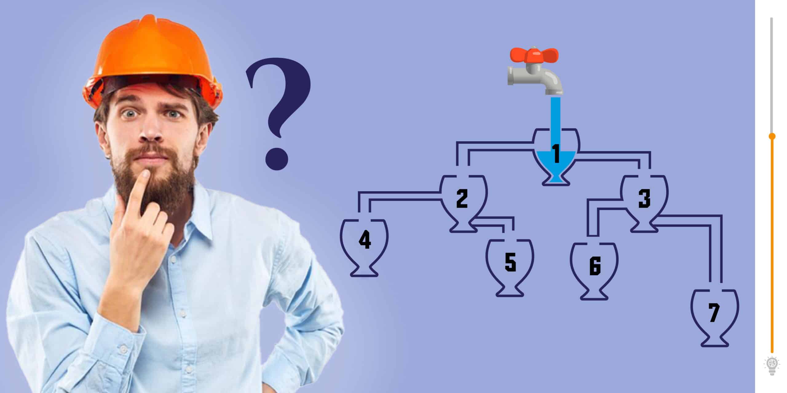 Test di logica: sfida il tuo QI e indovina quale dei bicchieri verrà riempito per primo!