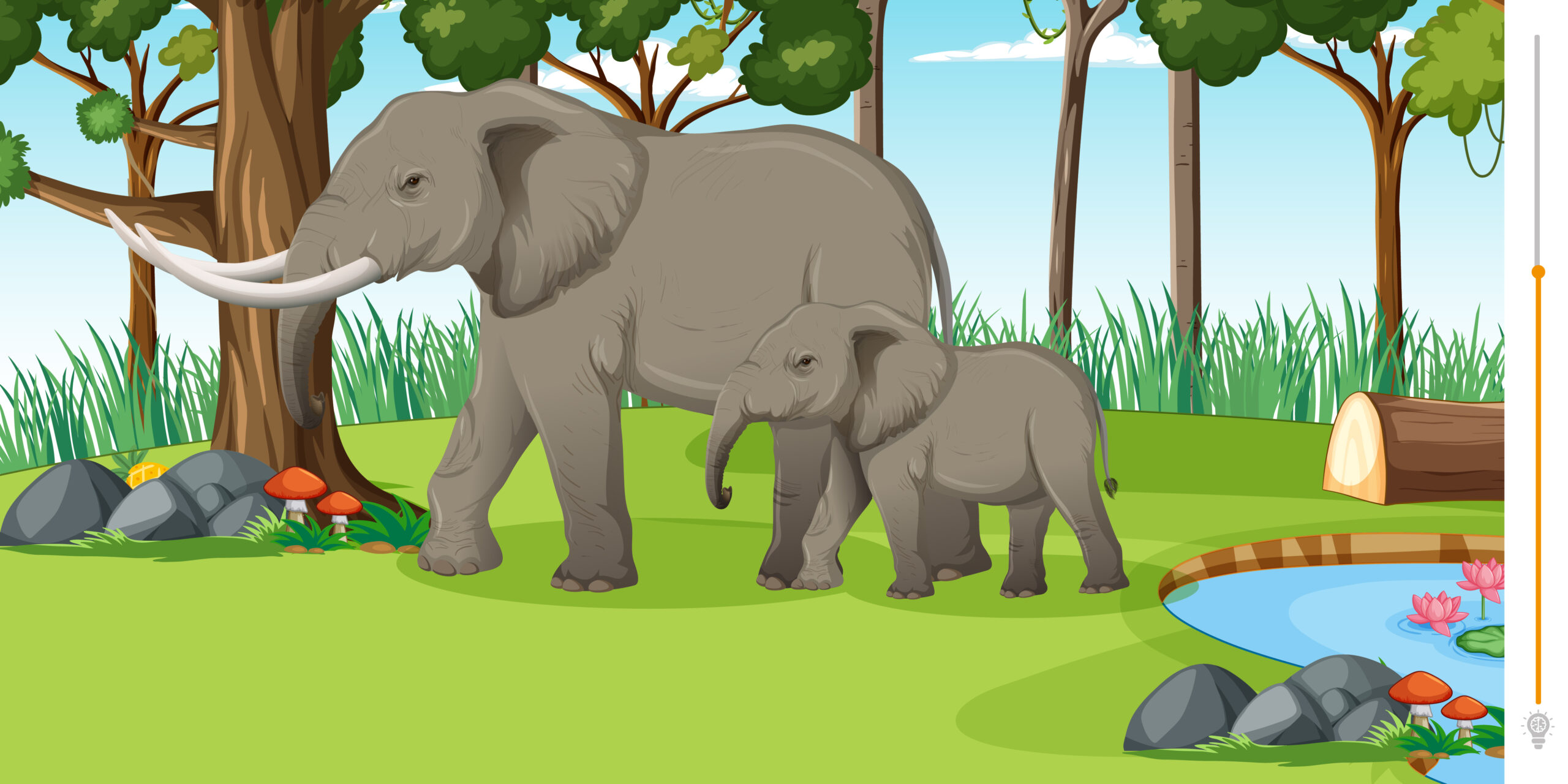 Puzzle visivo: riesci a trovare l'ananas su questi elefanti in meno di 10 secondi?