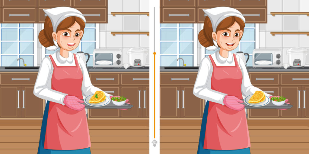 Test visivo: trova 3 differenze che sono apparse in questa immagine in meno di 30 secondi!