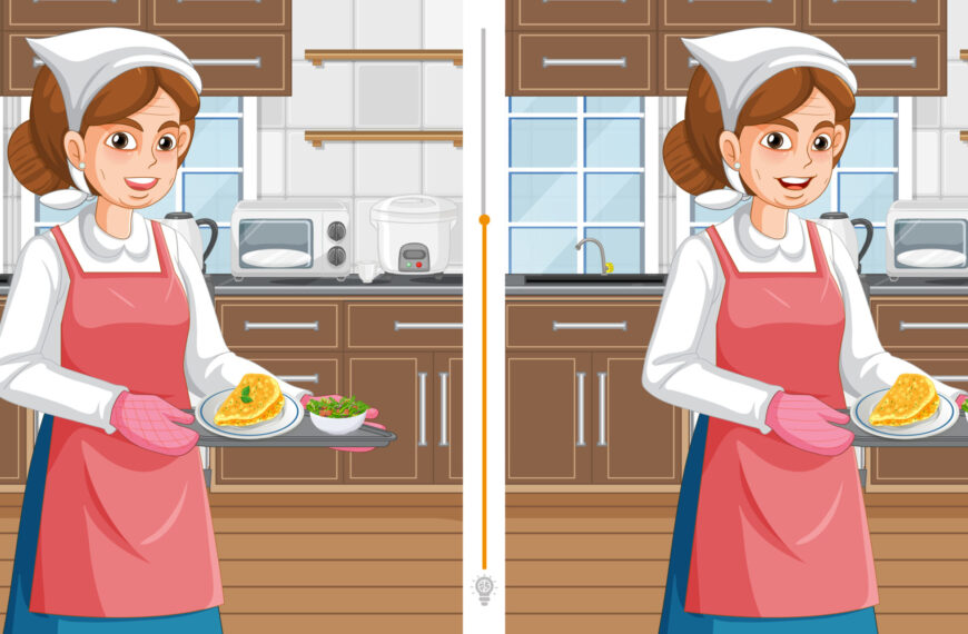 Test visivo: trova 3 differenze che sono apparse in questa immagine in meno di 30 secondi!