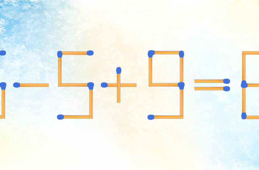 Indovinello di matematica: metti alla prova il tuo QI spostando un singolo fiammifero e trova la risposta in meno di 60 secondi!