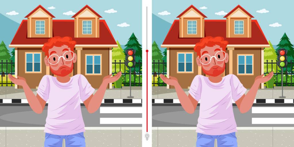 Gioco delle differenze: sei abbastanza veloce da trovare le 3 differenze in queste due immagini?