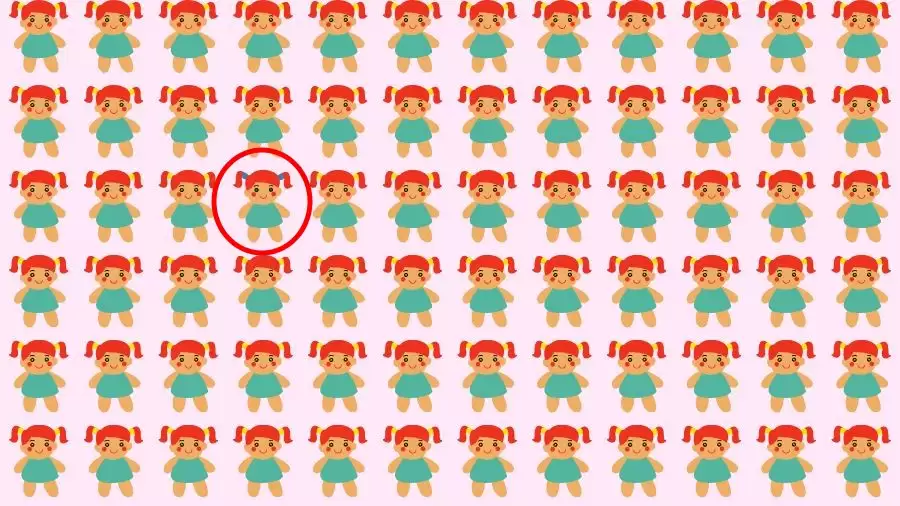 Test di osservazione: Cercate di trovare la strana bambola in questa immagine entro 12 secondi. Test di osservazione: Cerca di trovare la strana bambola in questa immagine entro 12 secondi.