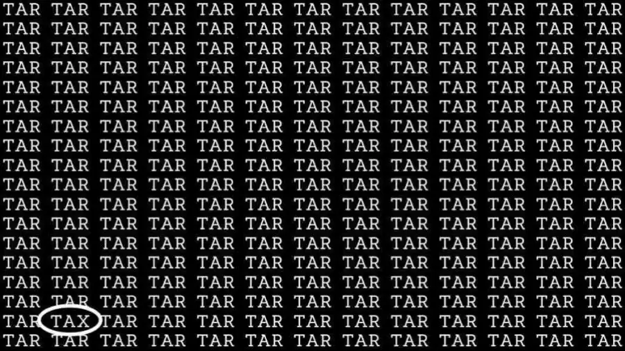 Sfida all'illusione ottica: se hai un occhio d'aquila, trova la parola 