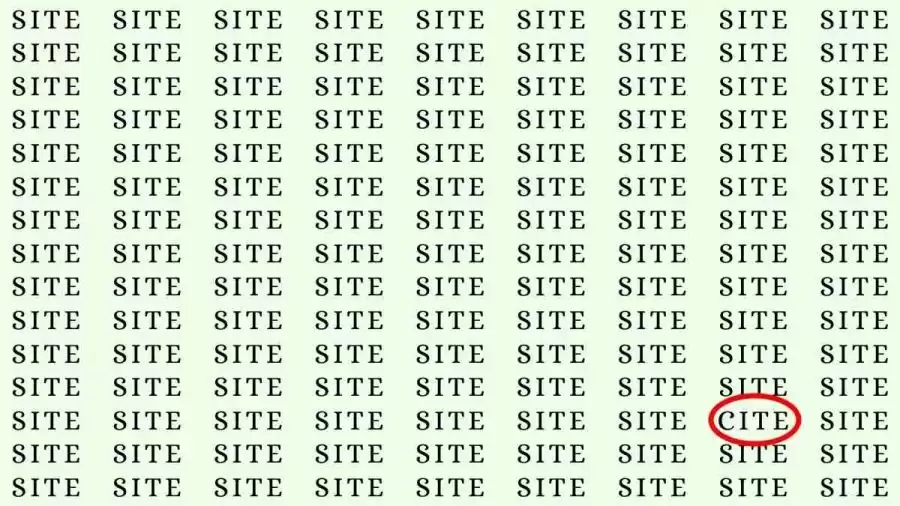 Test di osservazione: se hai gli occhi dell'aquila, trova la parola 