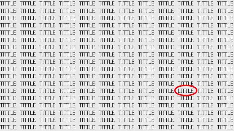 Test di osservazione: Se avete 