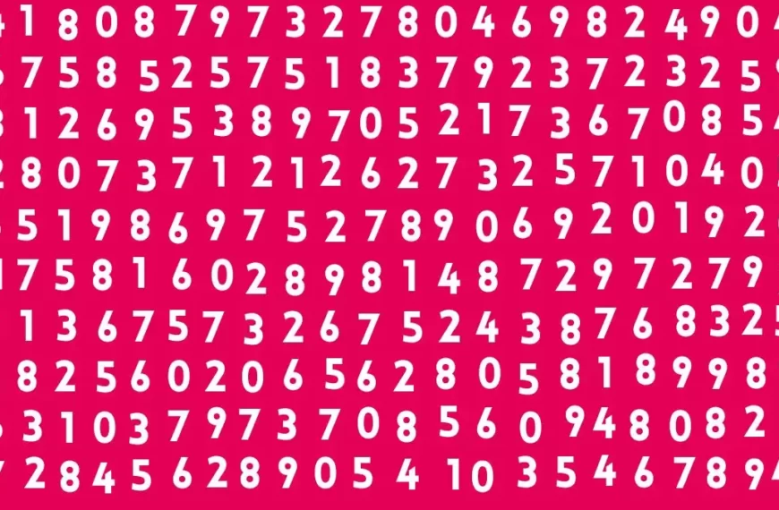 Solo gli occhi più acuti possono trovare il numero 1200 in 15 secondi