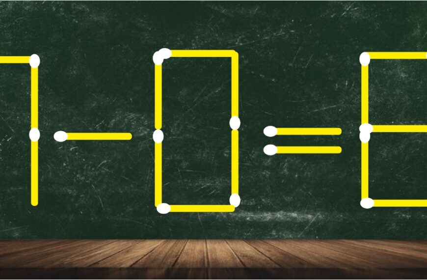 Test di logica matematica: sposta 3 fiammiferi per trovare l'equazione giusta in meno di 20 secondi!