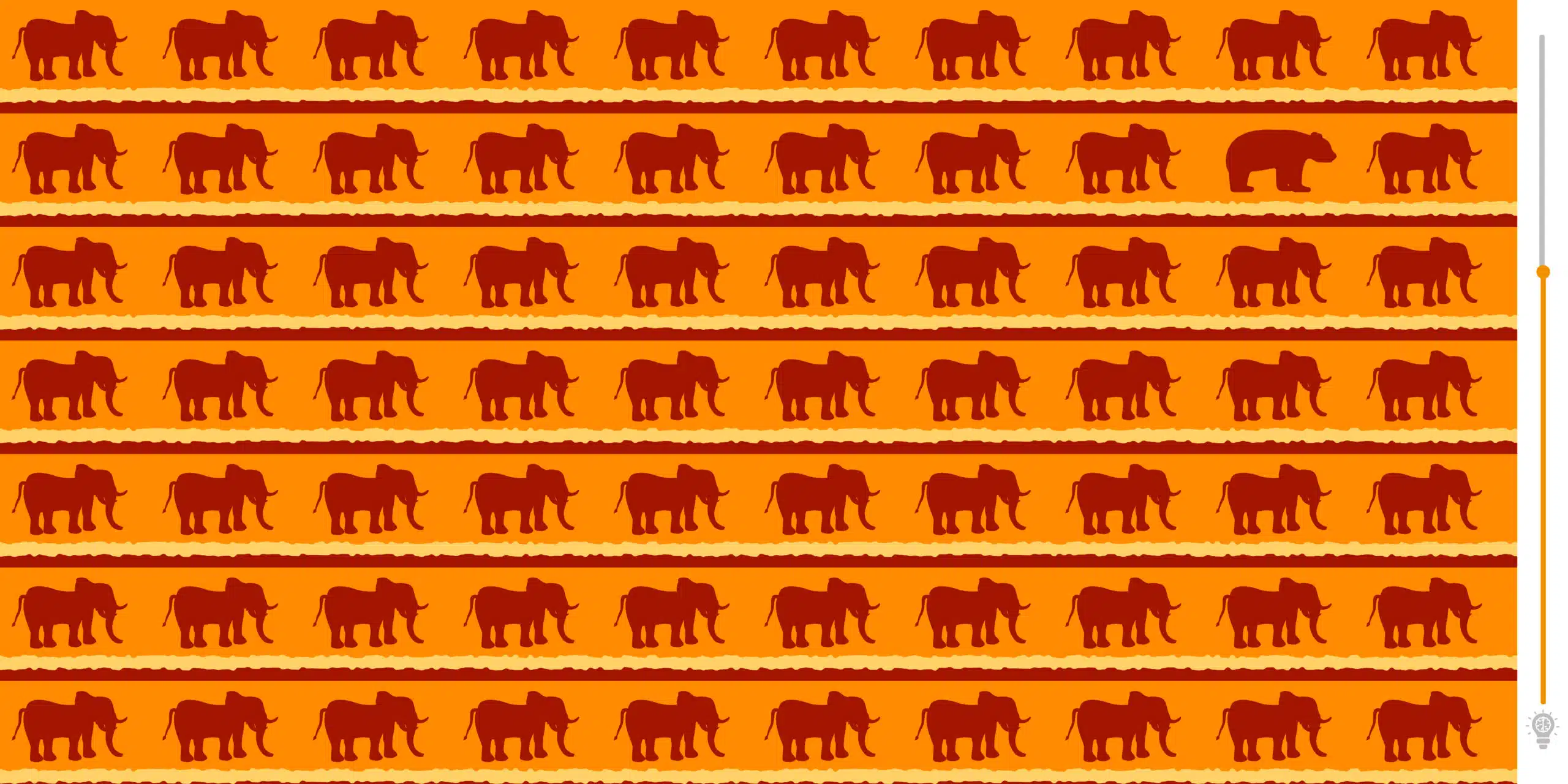 Test del QI: guardate attentamente l'immagine e cercate di individuare il panda nascosto tra gli animali. Sarete abbastanza intelligenti da riuscirci?