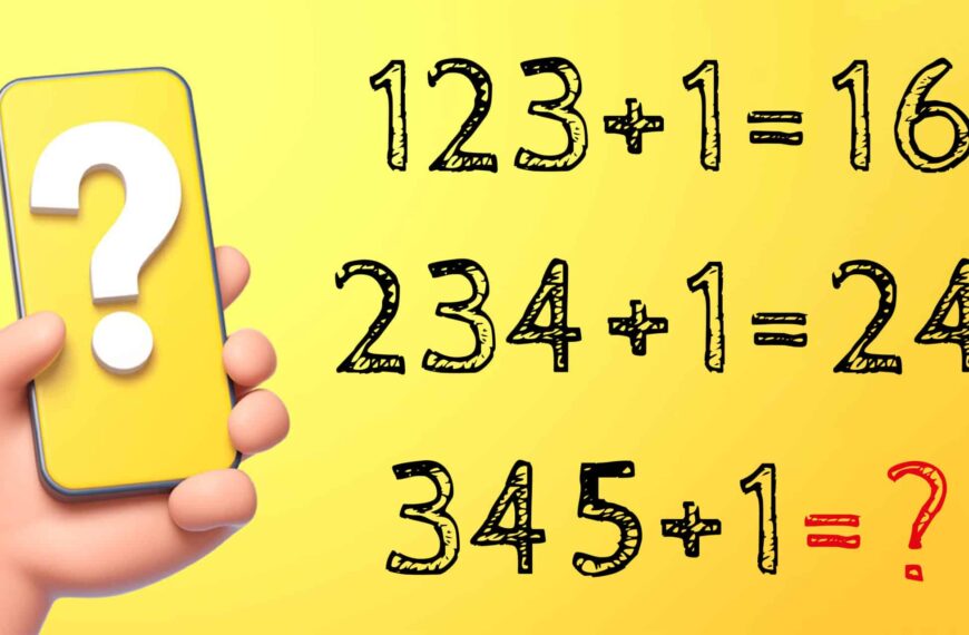 Risolvete questo indovinello matematico mettendo alla prova il vostro cervello!