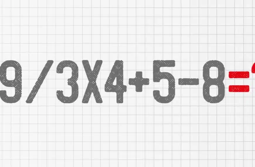 Test del QI: troverai la soluzione all’equazione matematica 69 ÷ 3 × 4 + 5 – 8?