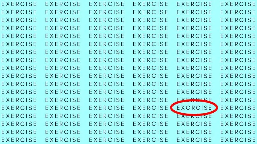 Illusione ottica: Se hai l'occhio dell'aquila, trova la parola 