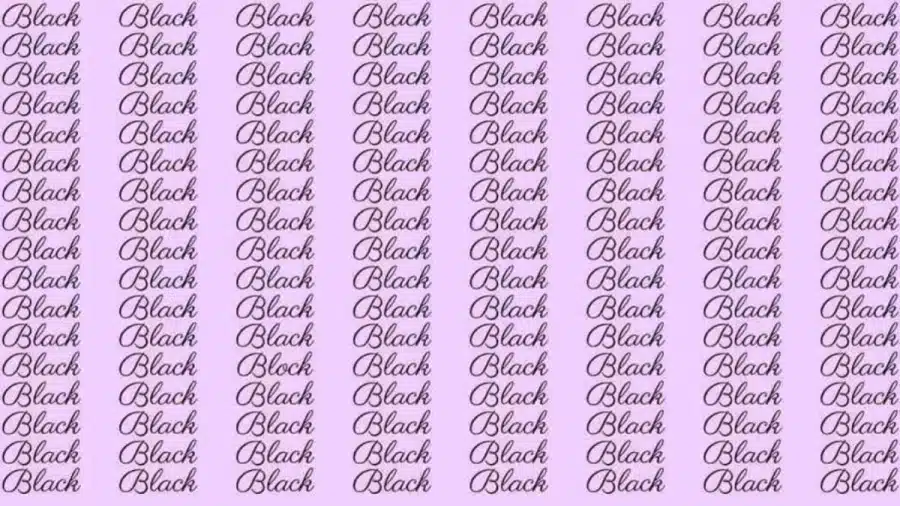 Test di capacità di osservazione: Se avete occhi d'aquila, trovate la parola Test di capacità di osservazione: Se hai gli occhi dell'aquila, trova la parola