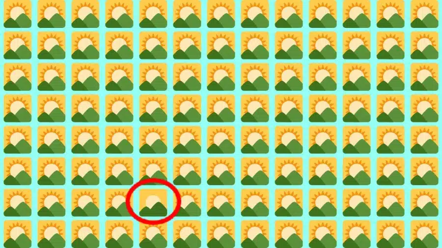 Test di capacità di osservazione: Riesci a scoprire quale alba è diversa in 10 secondi?