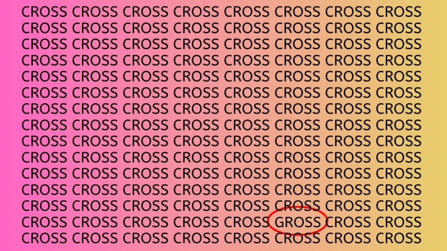 Test di abilità di osservazione: Usa i tuoi occhi acuti per trovare la parola 