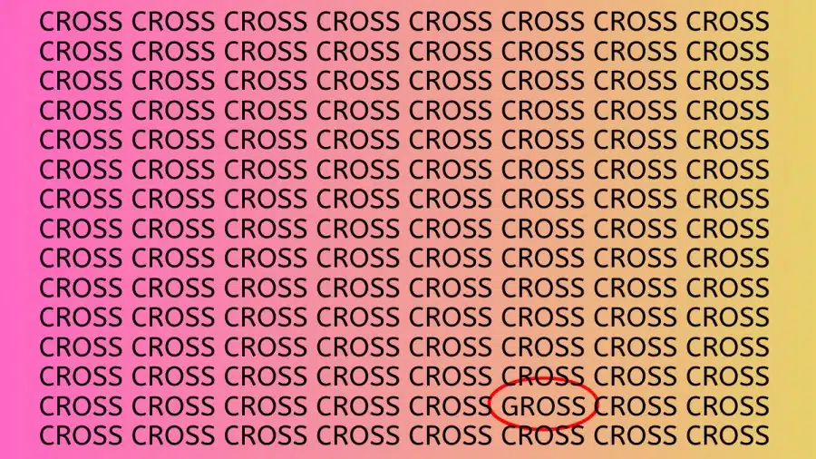 Test di abilità di osservazione: Usa i tuoi occhi acuti per trovare la parola 