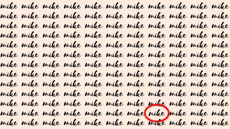 Test di osservazione: Se hai gli occhi dell'aquila, trova la parola 