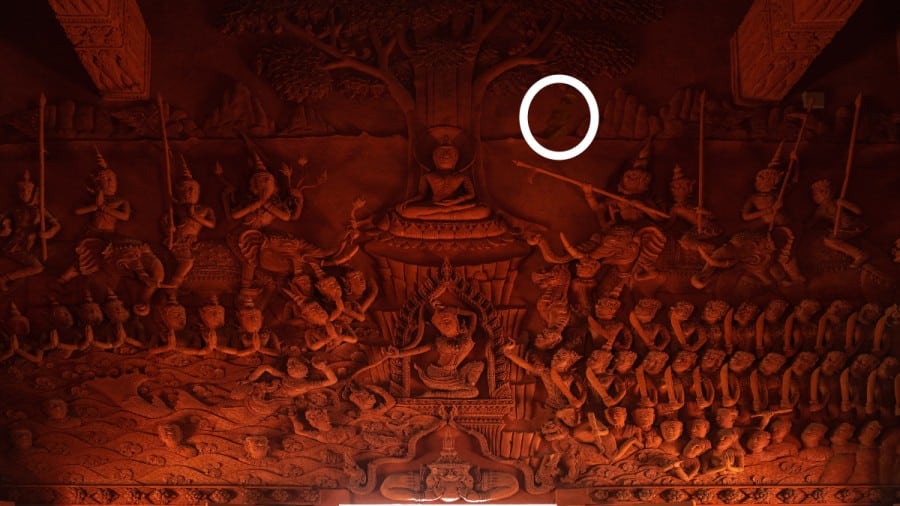 Illusione ottica: Riesci a trovare la statua del Moai nascosta in 12 secondi?