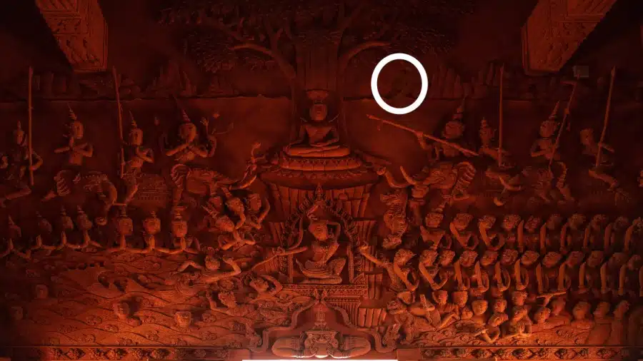Illusione ottica: Riesci a trovare la statua del Moai nascosta in 12 secondi?