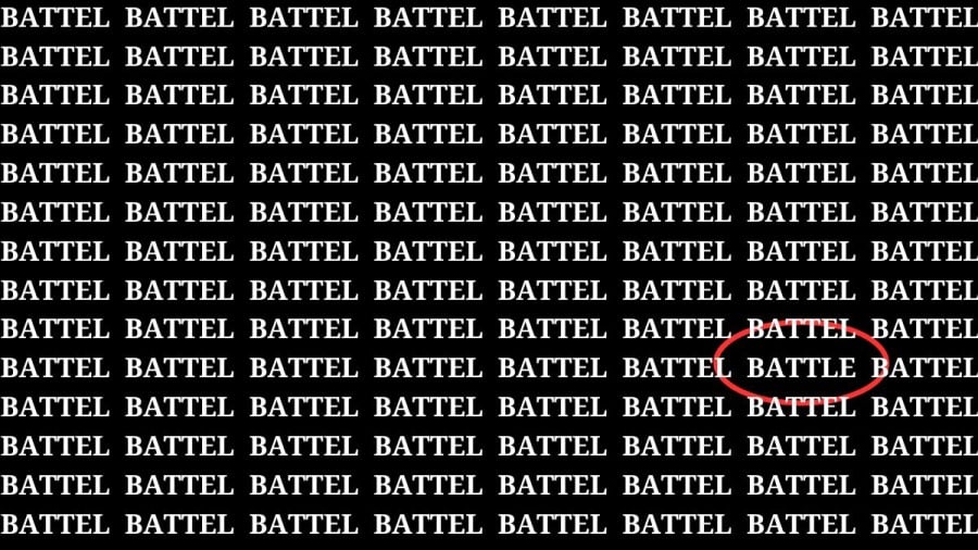 Illusione ottica: Se hai occhi d'aquila, puoi trovare questa battaglia testuale in 15 secondi Illusione ottica: Se hai occhi d'aquila, puoi trovare questa battaglia testuale in 15 secondi