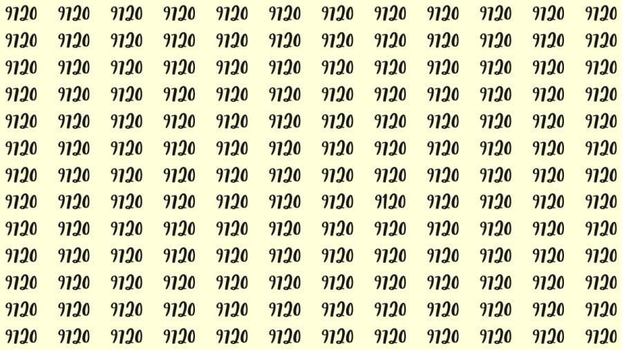 Riesci a trovare 9120 da 9720 in 20 secondi? Illusioni ottiche Spiegazioni e soluzioni Riesci a trovare 9120 da 9720 in 20 secondi? Illusioni ottiche Spiegazioni e soluzioni