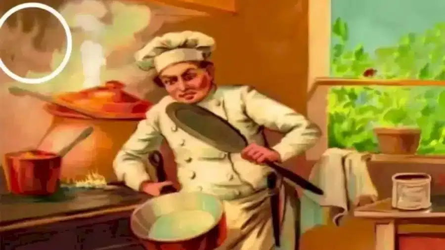 Riuscite a trovare la capra nascosta in cucina in 12 secondi? Illusione ottica della capra nascosta spiegata e soluzioni