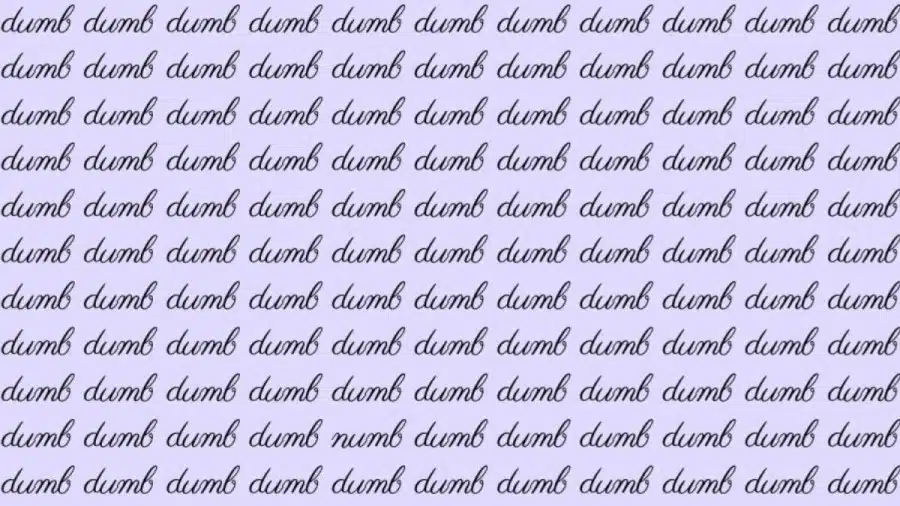 Test di osservazione: Se hai gli occhi dell'aquila, trova la parola 